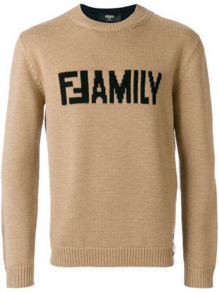 fendi blue jumper|Fendi family sweater.